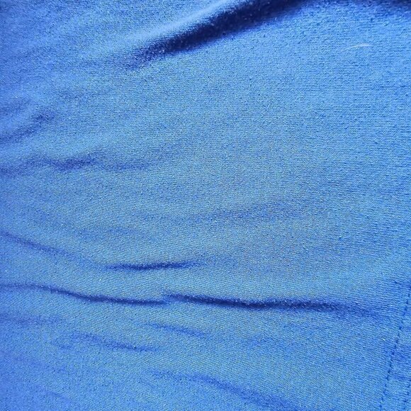 Vintage 90s Findlay Ohio Trojans Cheer Athletic Tshirt Blue Yellow Retro - Picture 8 of 11